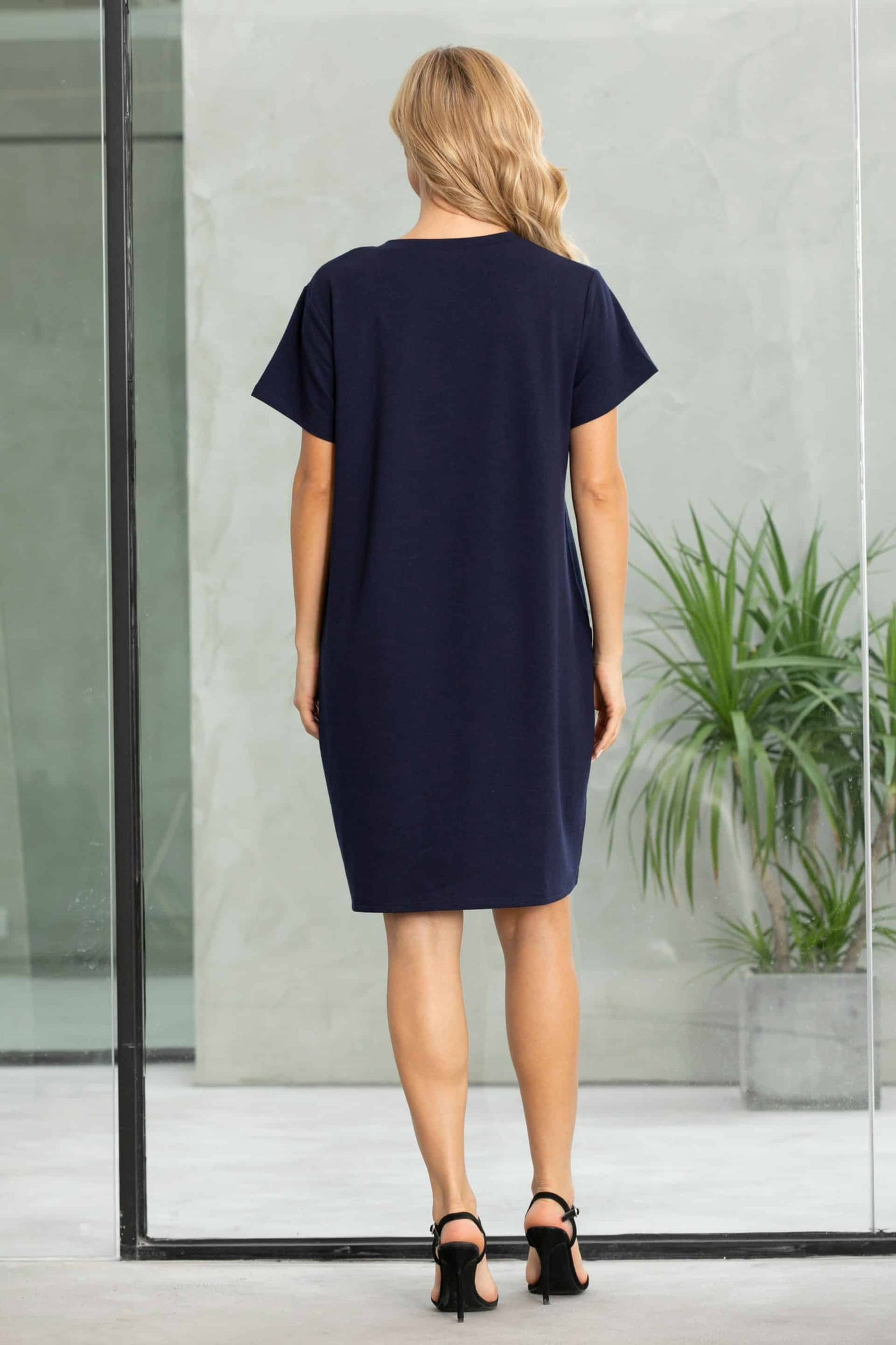 Bamboo Dress with Front Pockets