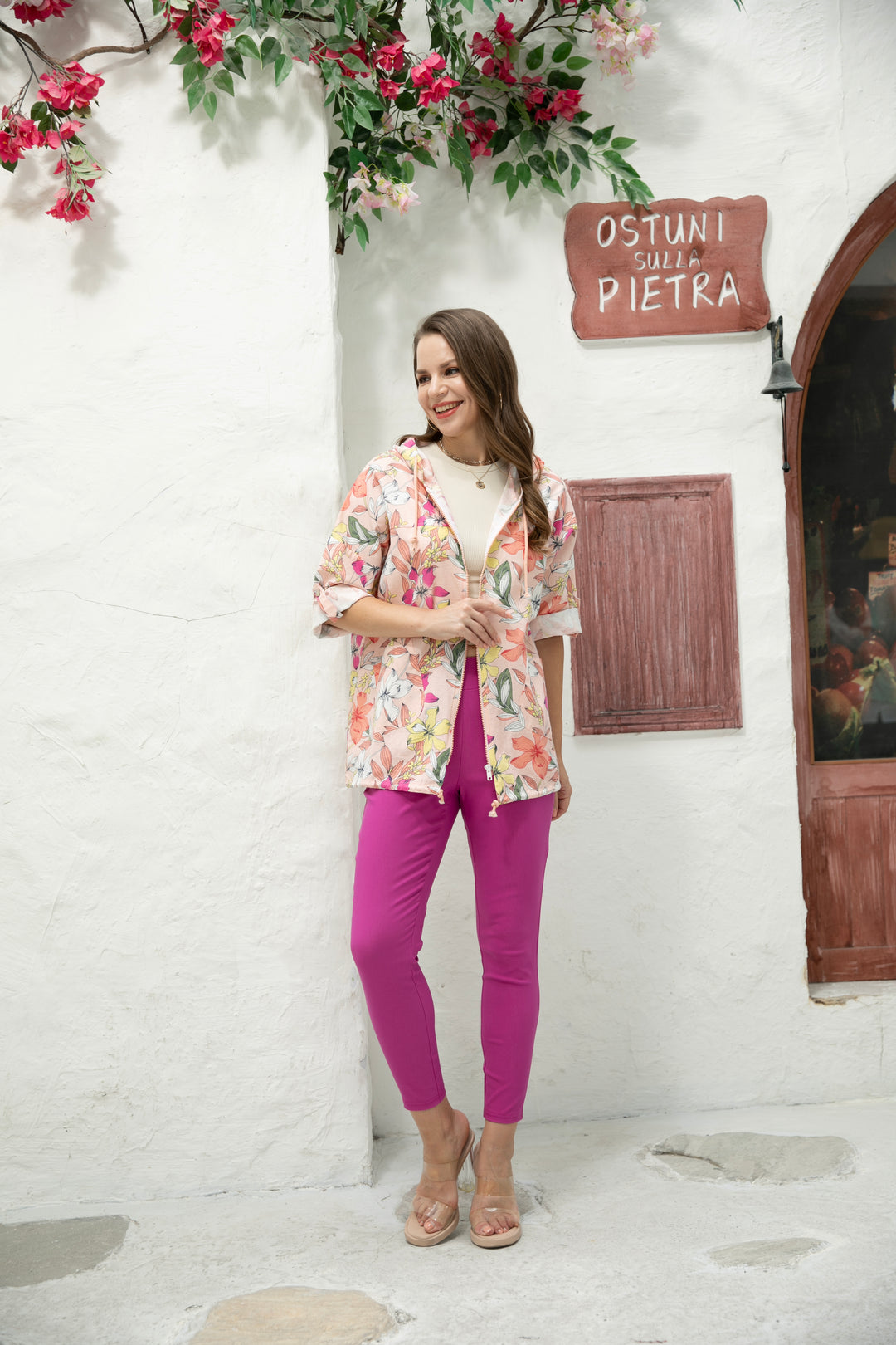 Isabella's Printed Hoodie