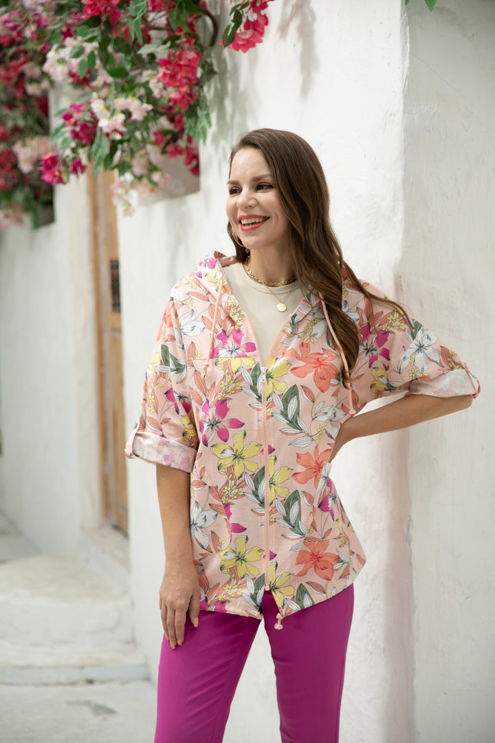 Isabella's Printed Hoodie