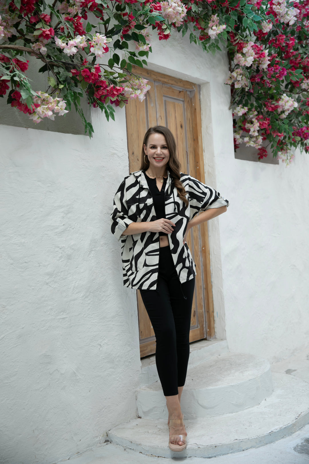 Isabella's Printed Hoodie