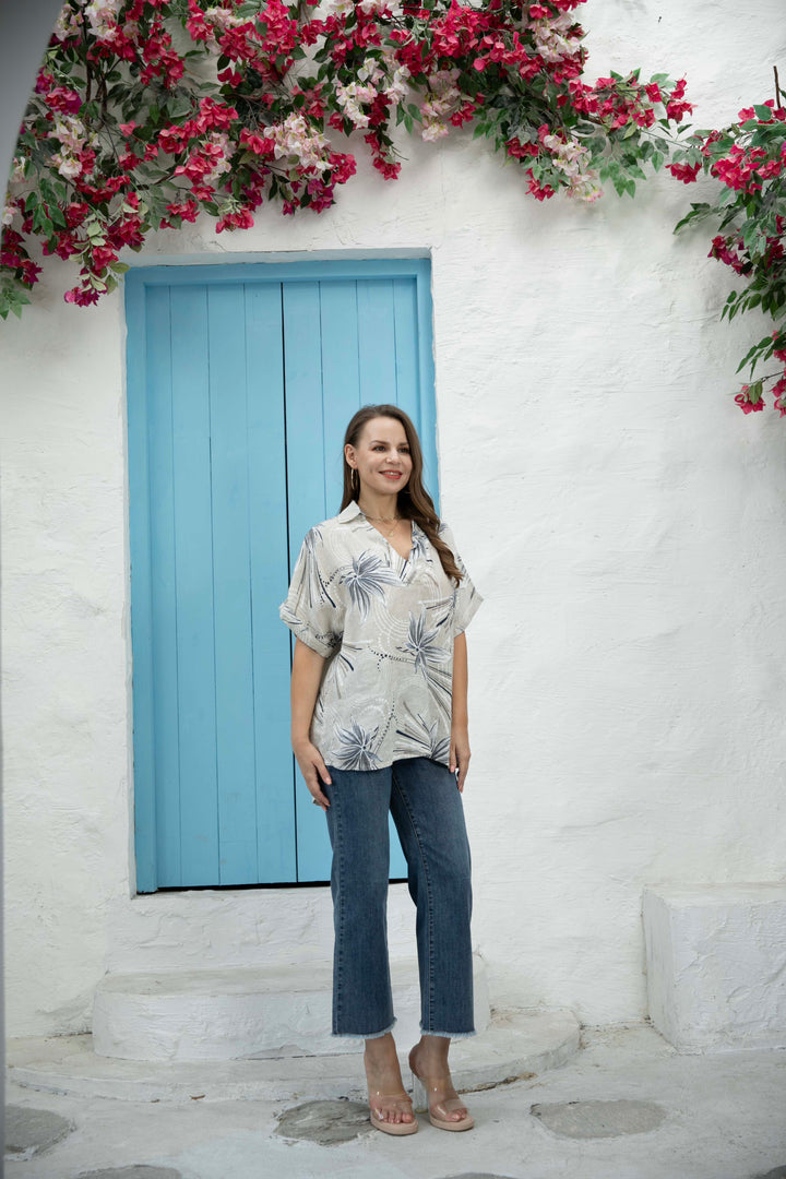 Floral Resort Blouse
