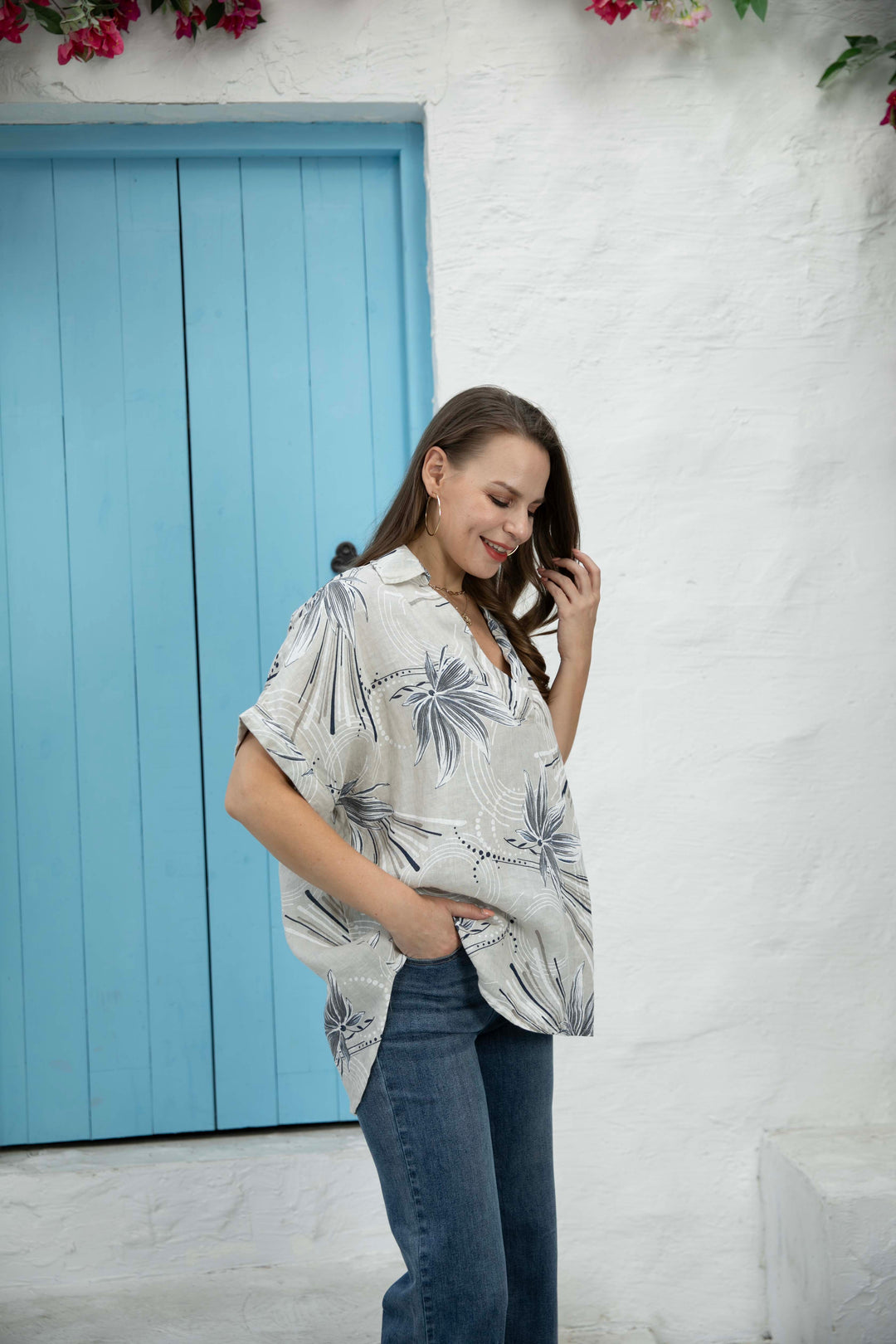 Floral Resort Blouse