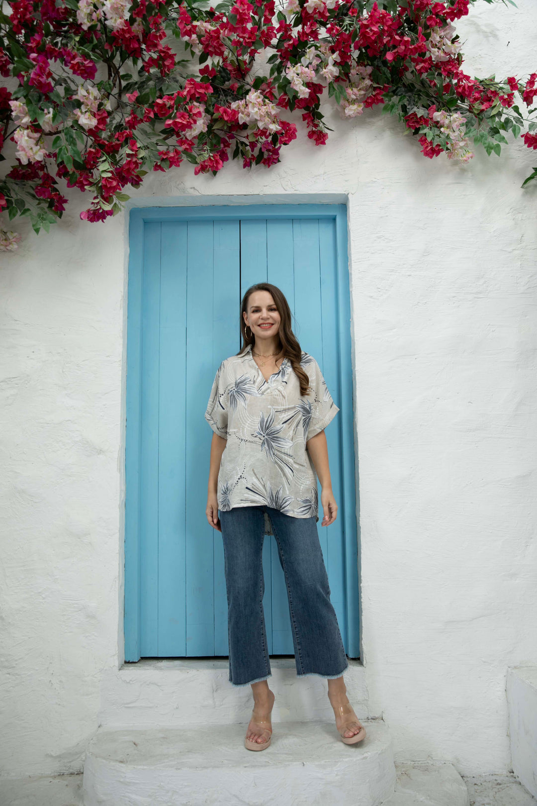 Floral Resort Blouse