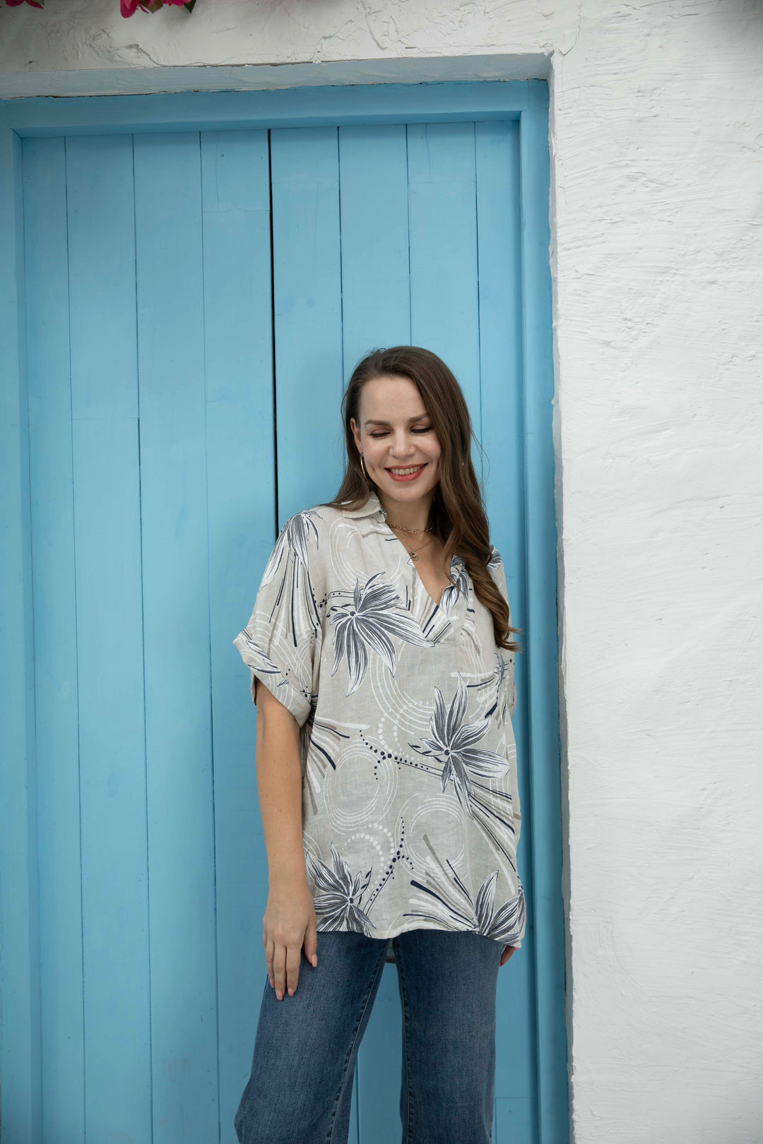 Floral Resort Blouse