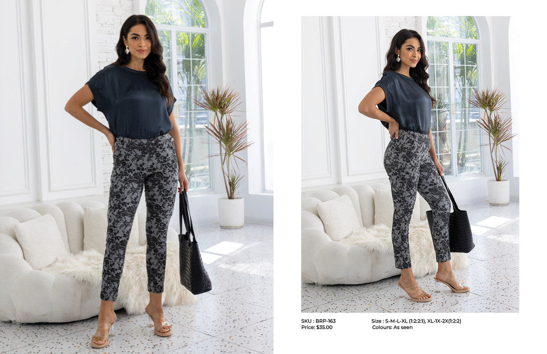LACE PRINTED PANT