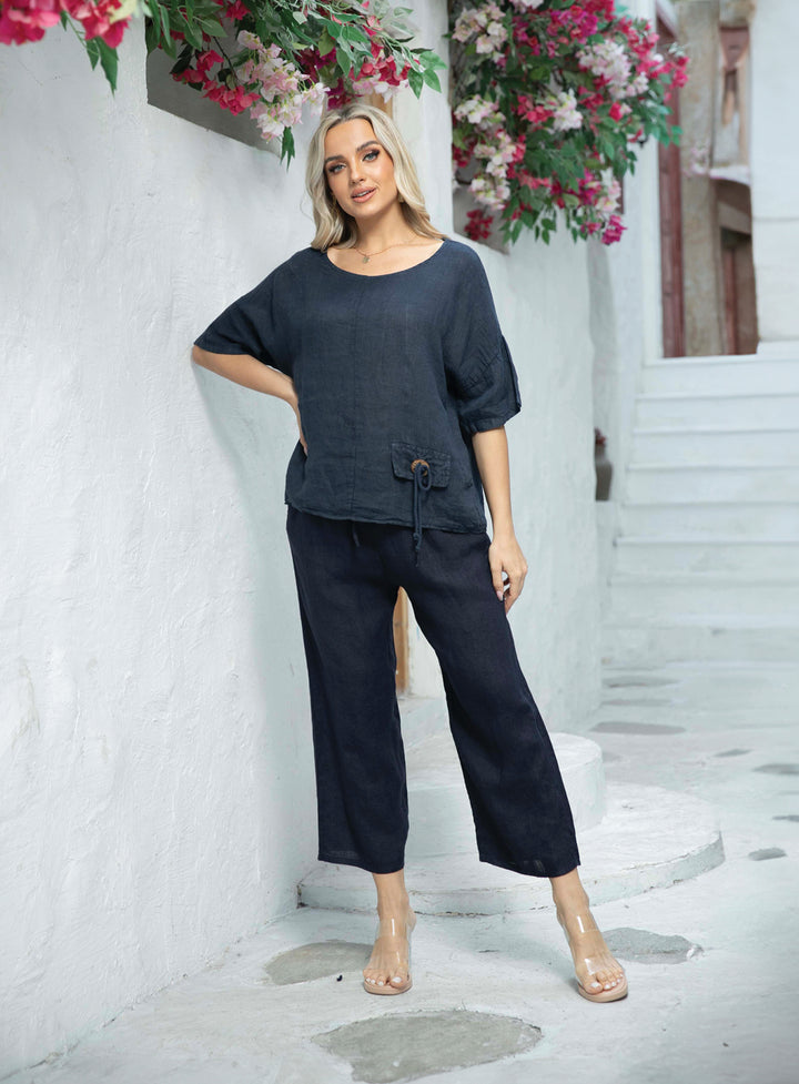 Luna's Italian Linen Shirt