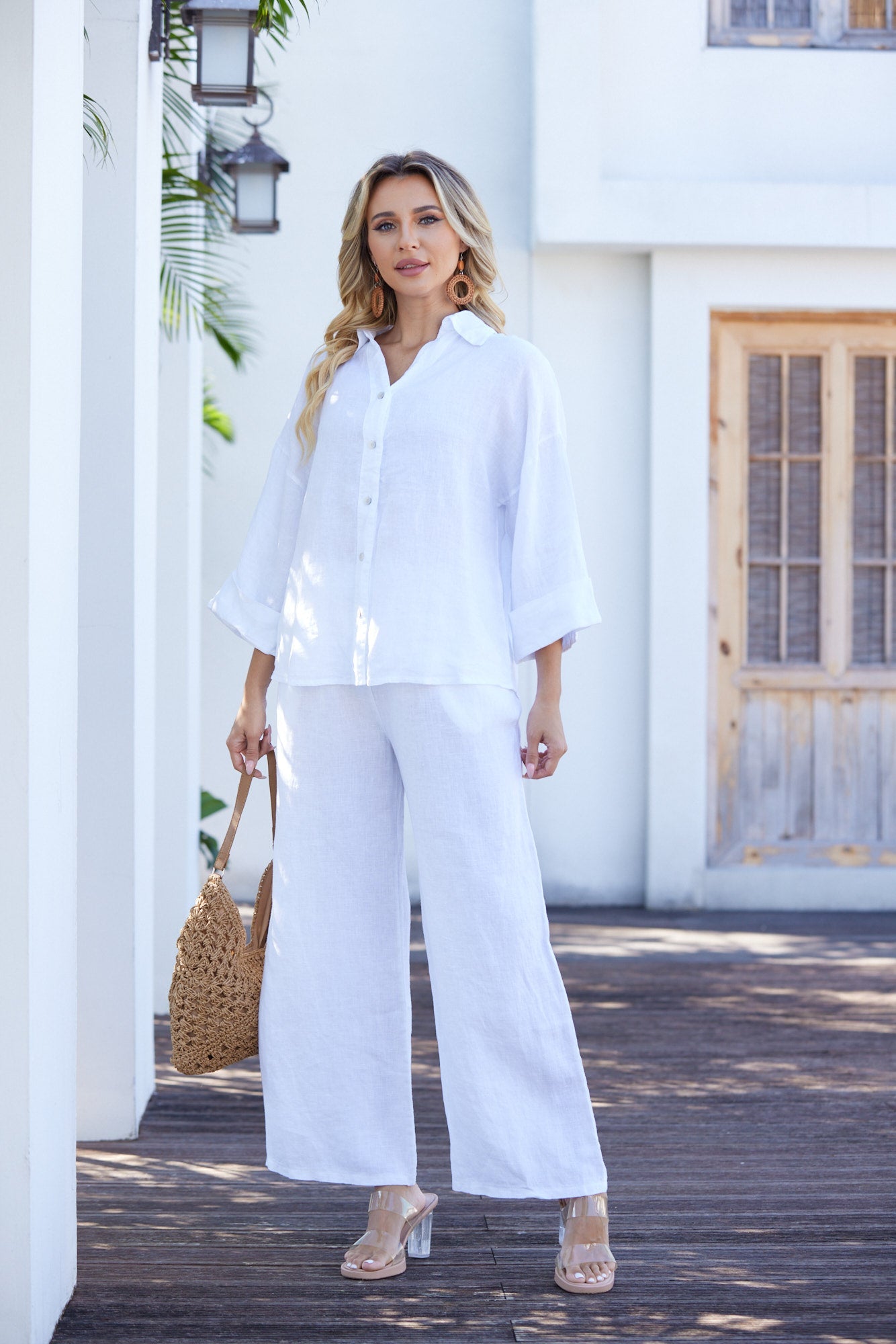 Rebecca's Button-Down – Orange fashion village