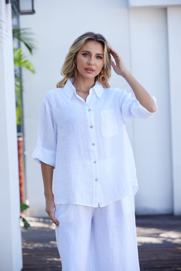 Celia’s Button Top