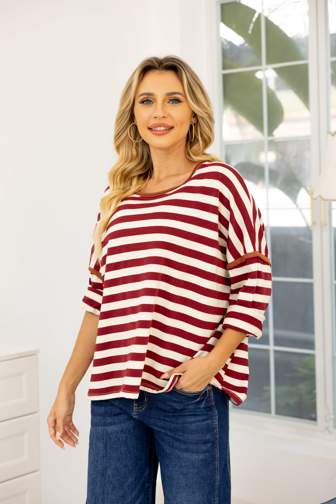 Linear Lane Pullover