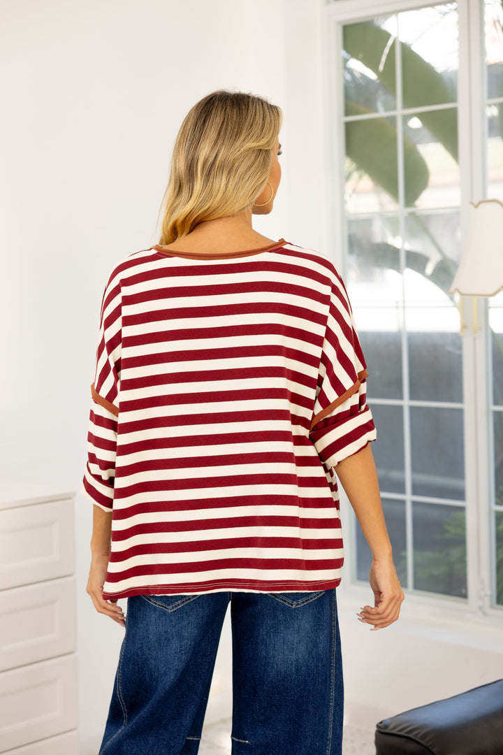 Linear Lane Pullover