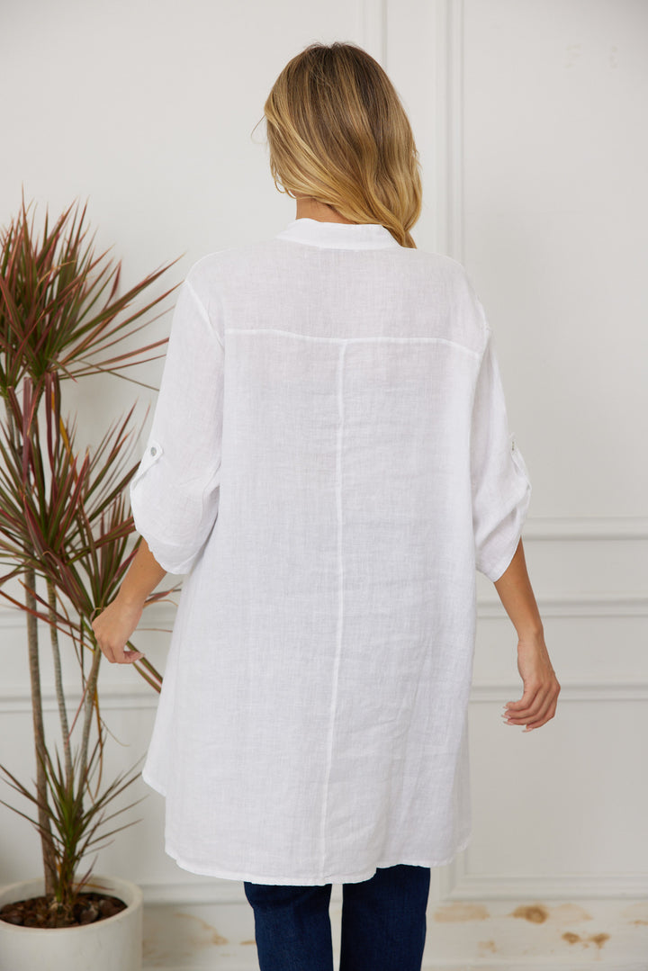 Easy Breezy Linen Tunic
