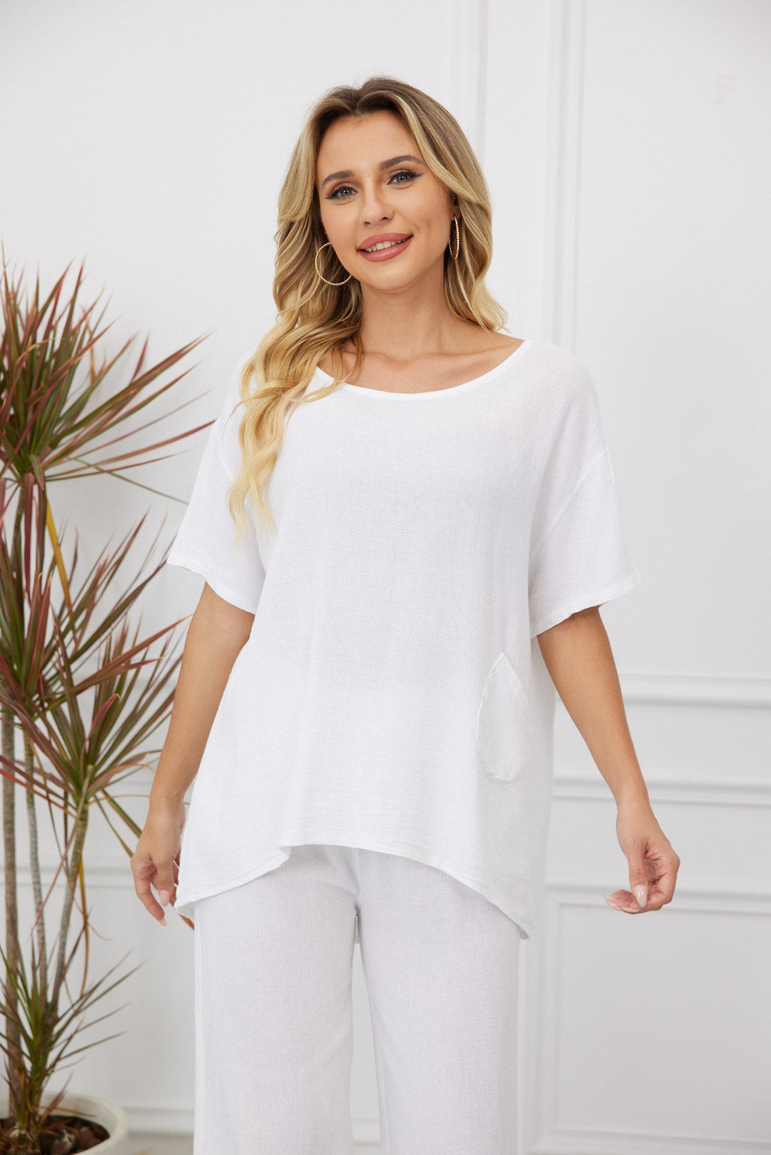 Hazel’s Breezy Blend Top