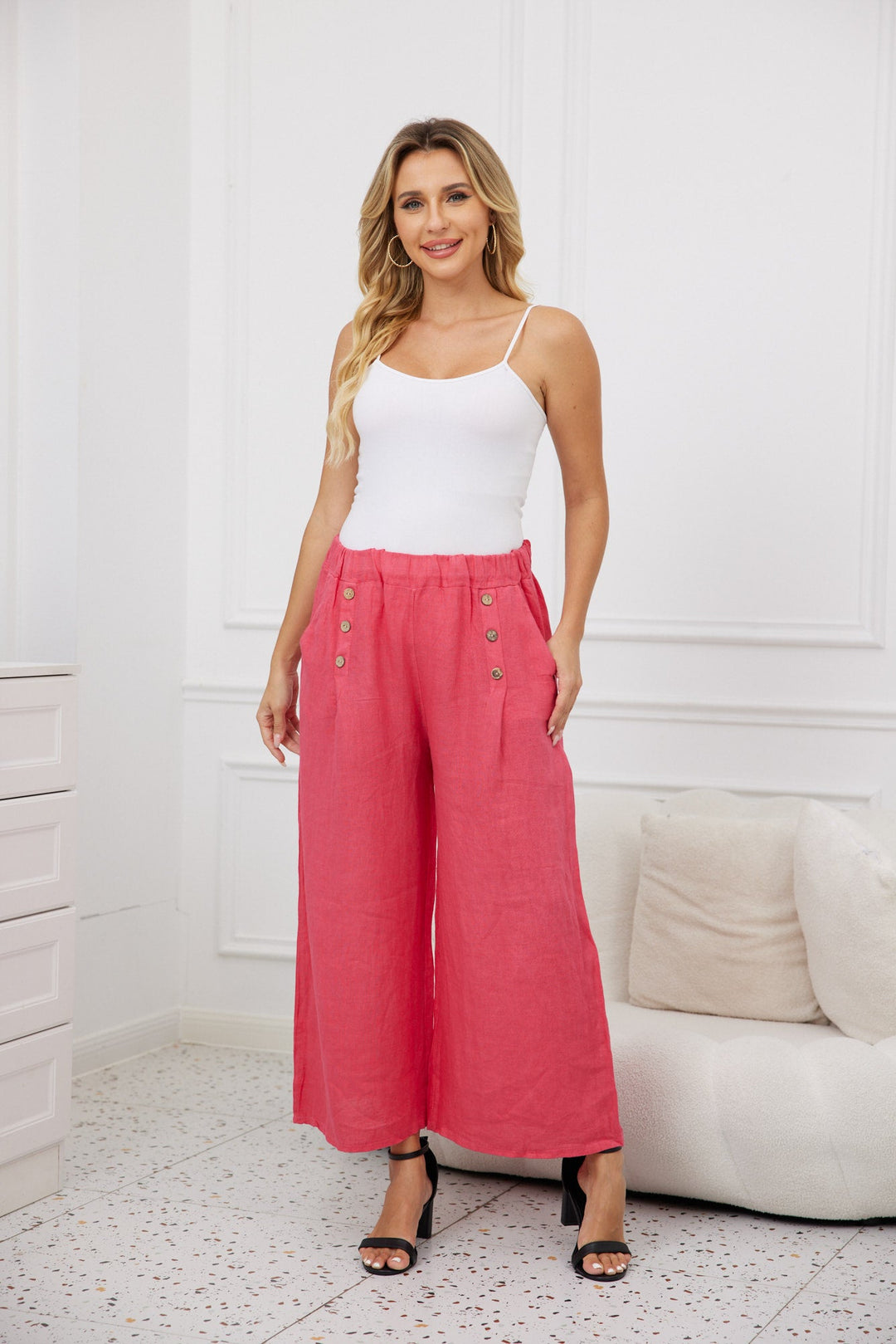 Island Breeze Buttoned Pants