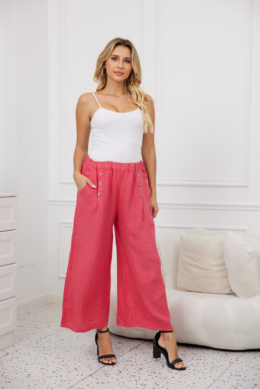 Island Breeze Buttoned Pants