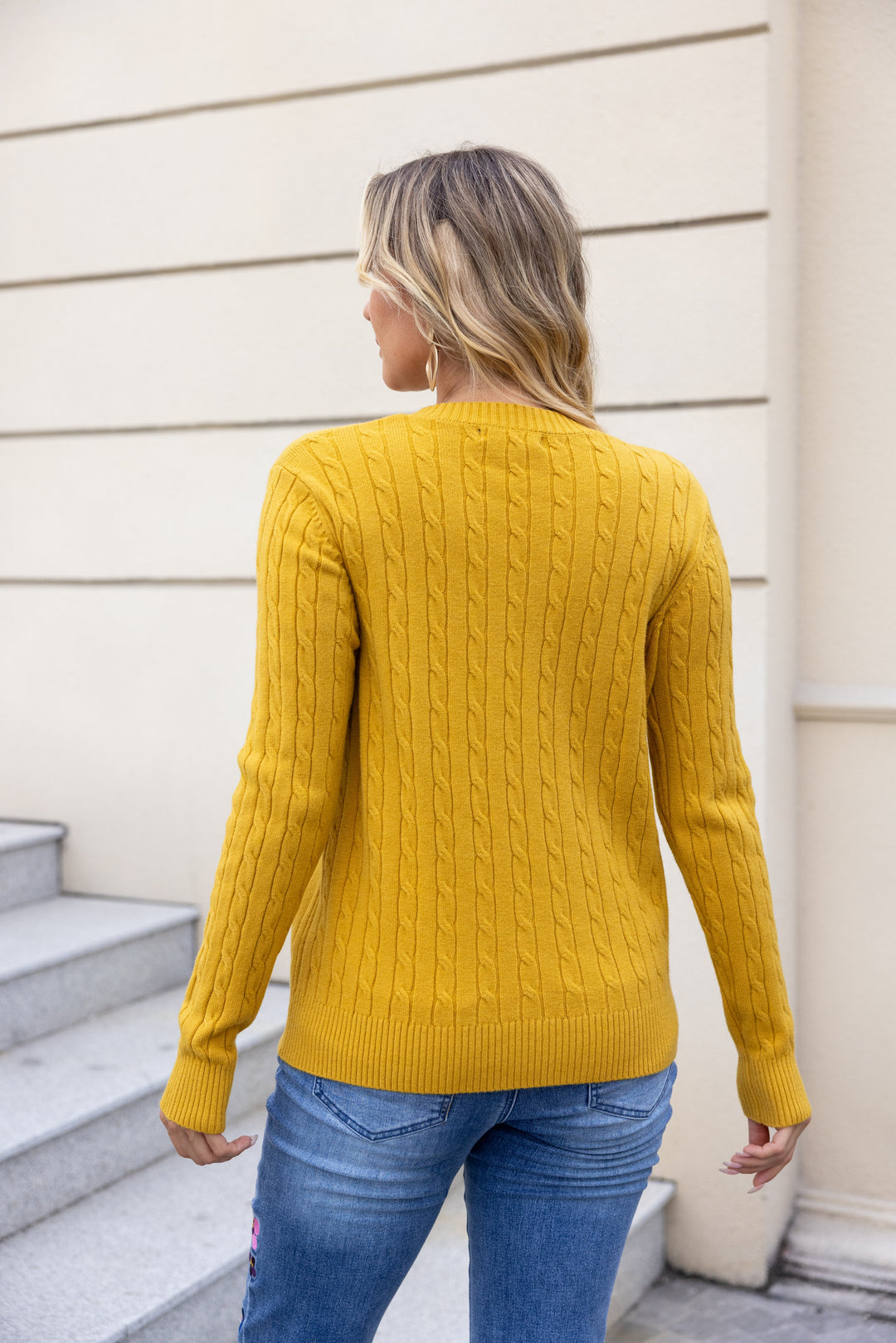 Bordeaux Braided Knit