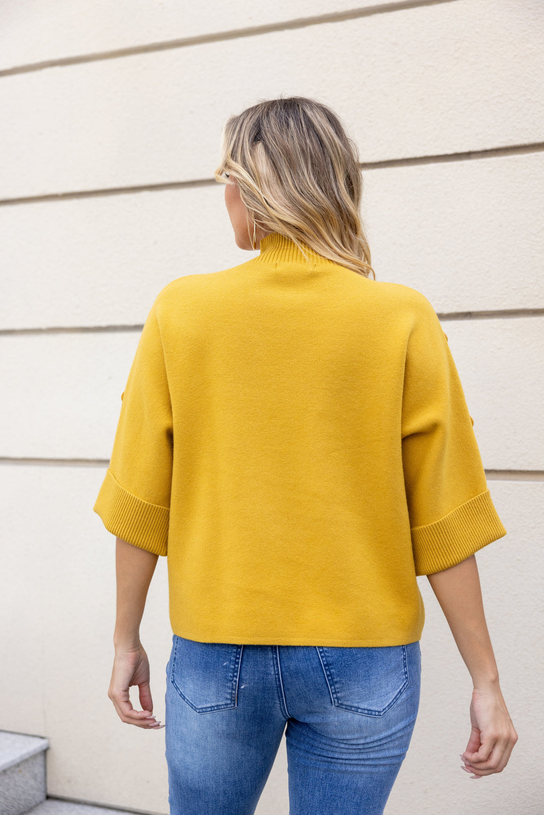Highland Button-Detail Knit