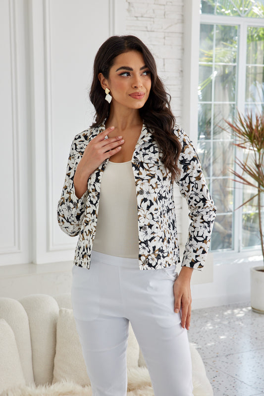 Giselle's Floral Jacket