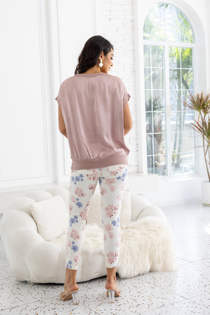 Luminous Satin Top