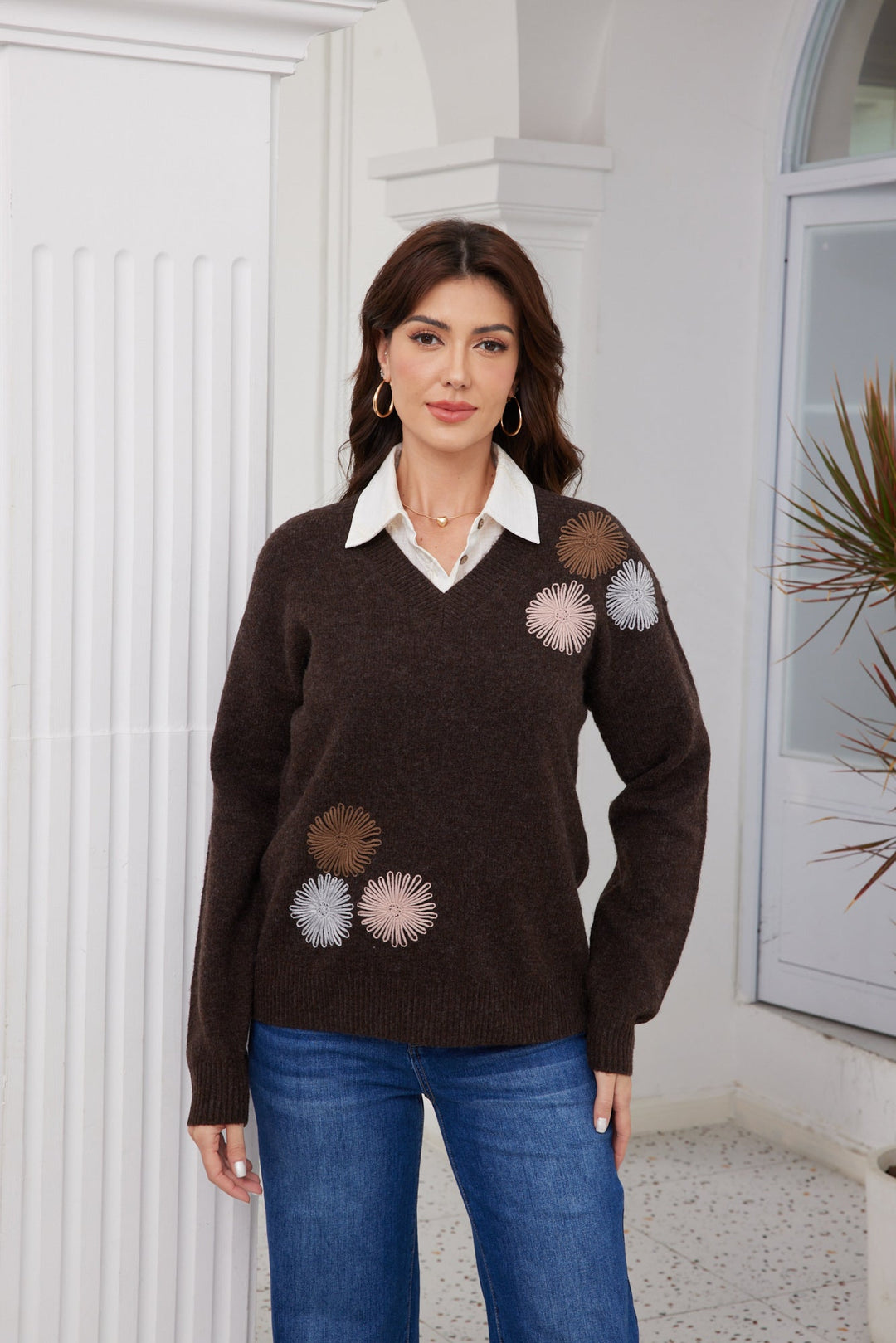 Femme Flower Sweater