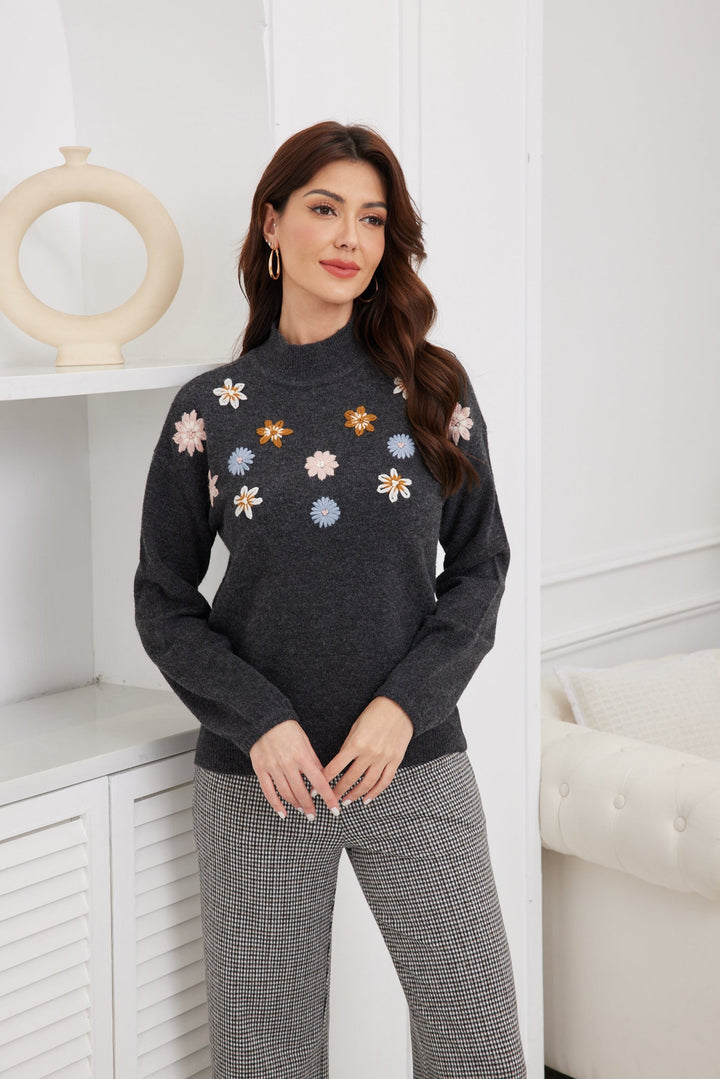 Enchanted Garden Mockneck