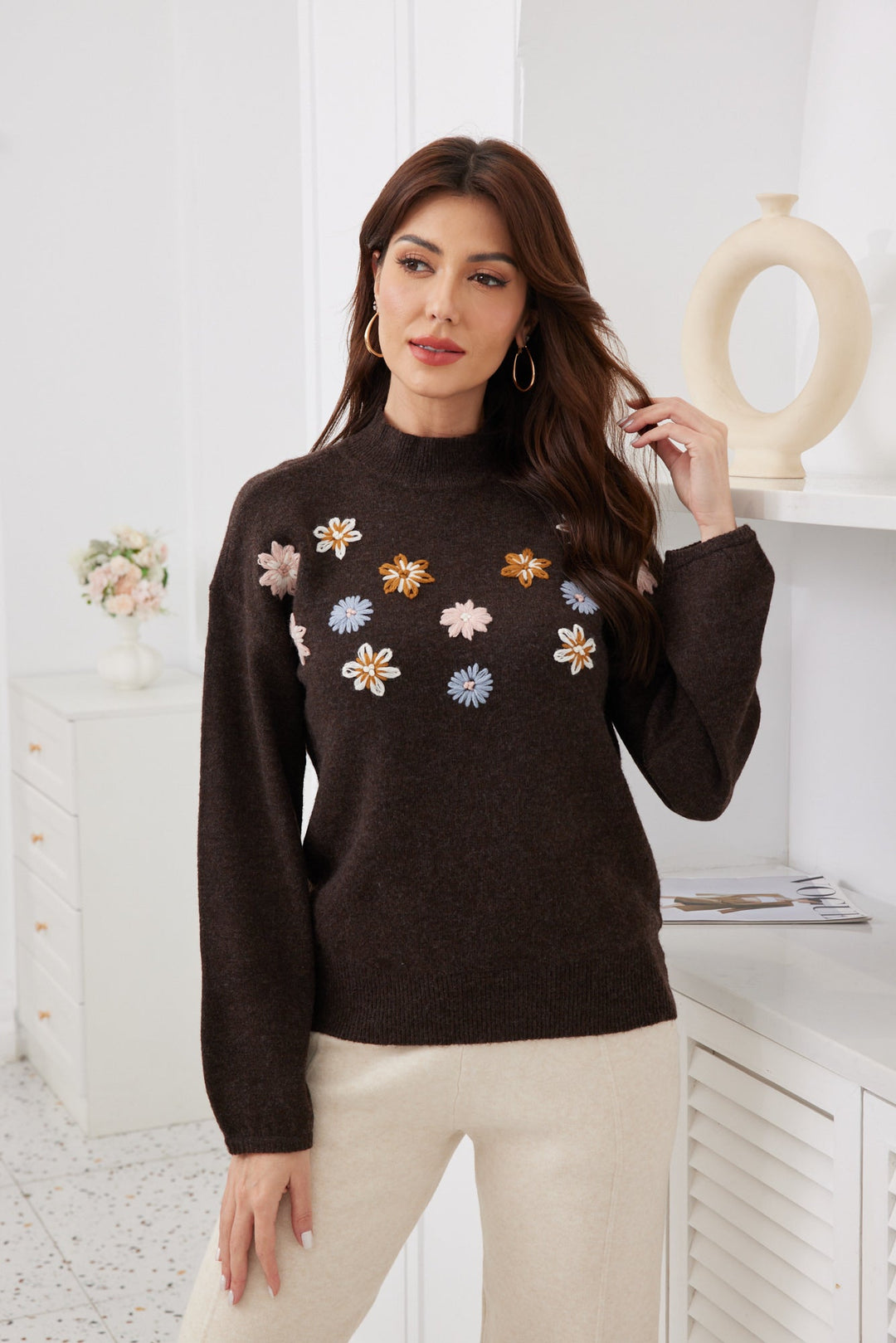Enchanted Garden Mockneck