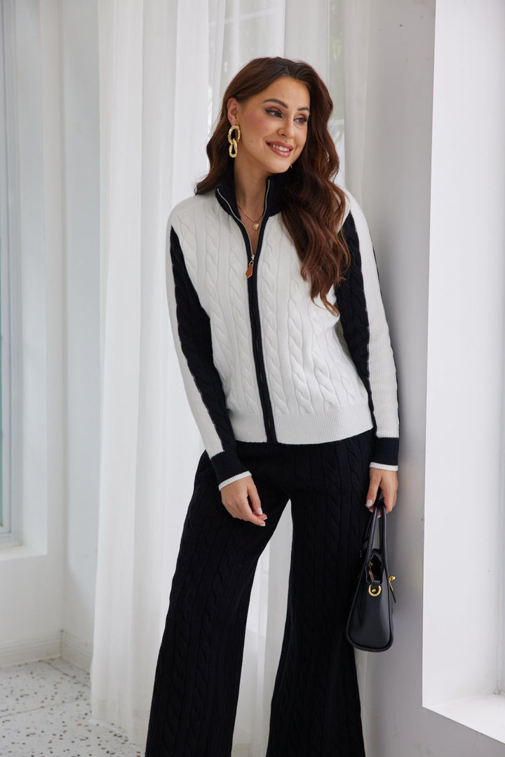 Alpine Contrast Zip Jacket