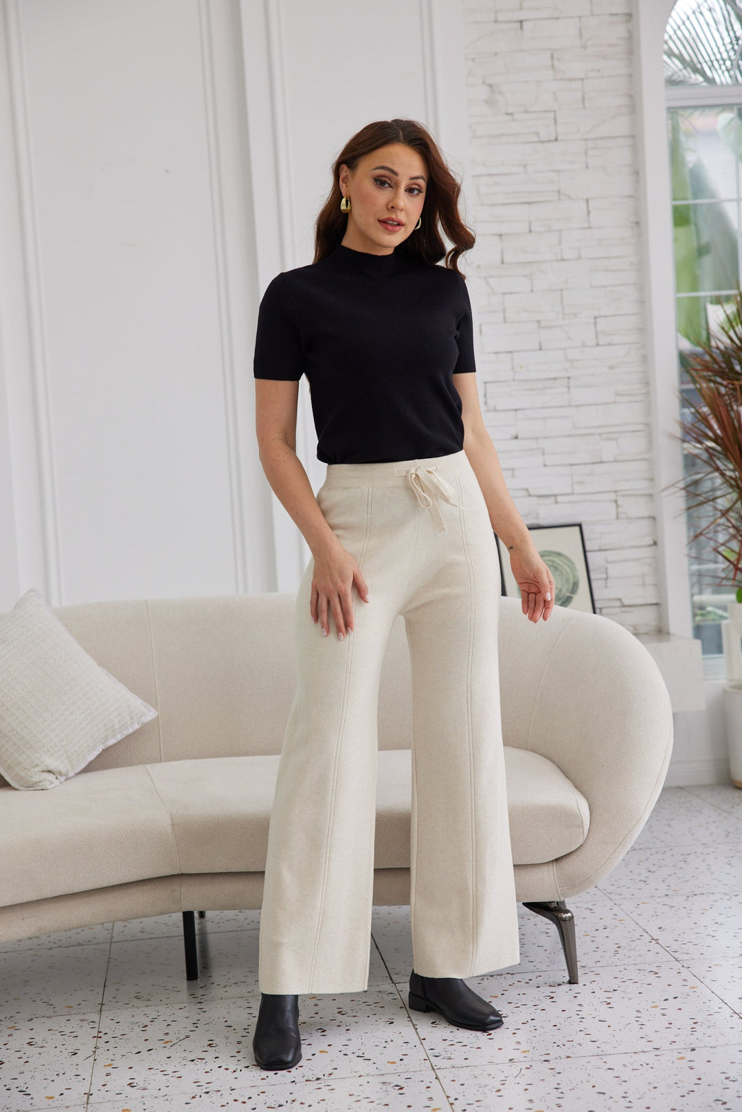 Cozy Knit Pants
