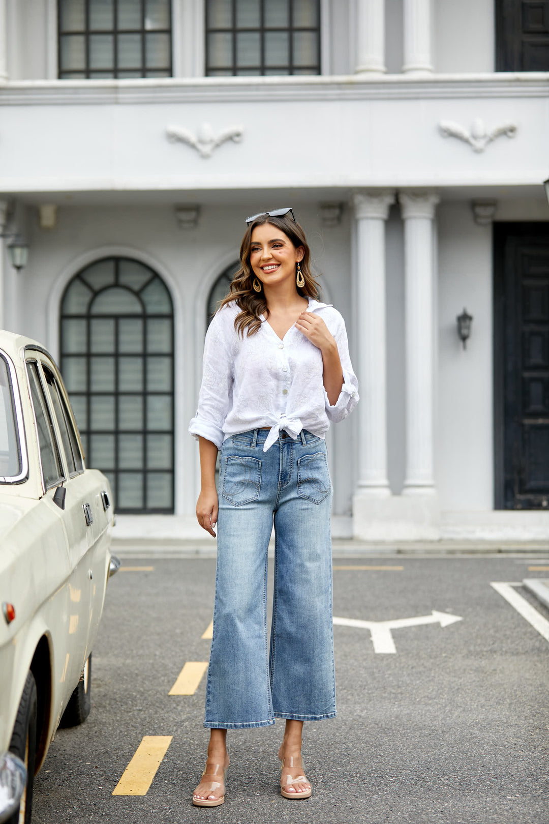 Heart Pocket Bamboo Denim