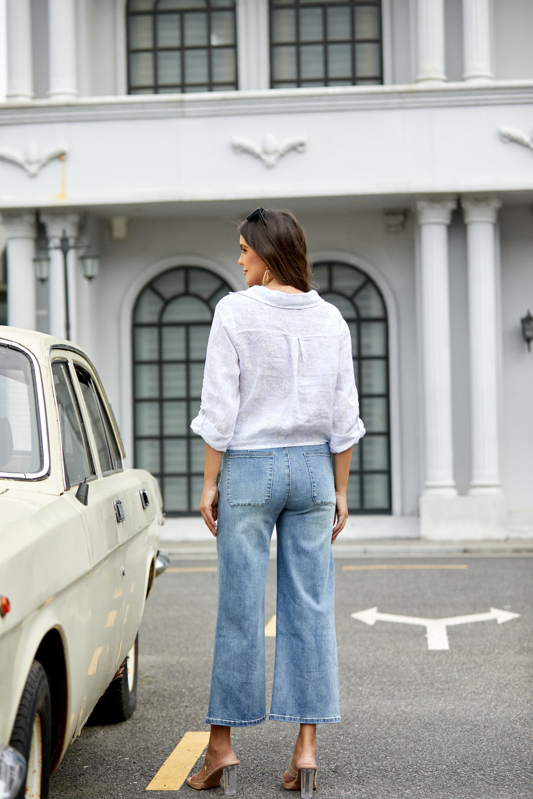 Heart Pocket Bamboo Denim