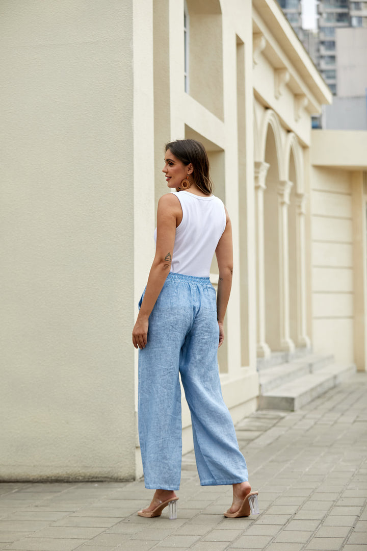 Cold Wash Linen Pants