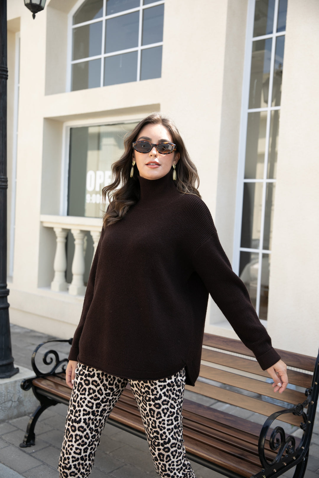 Rebecca's Ribbed Turtleneck