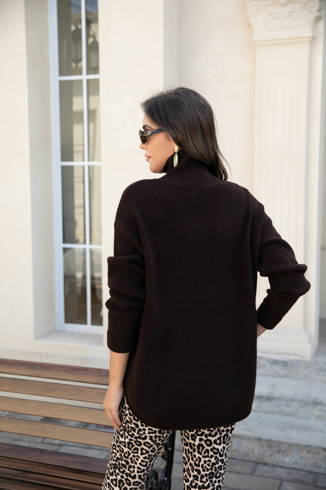 Rebecca's Ribbed Turtleneck