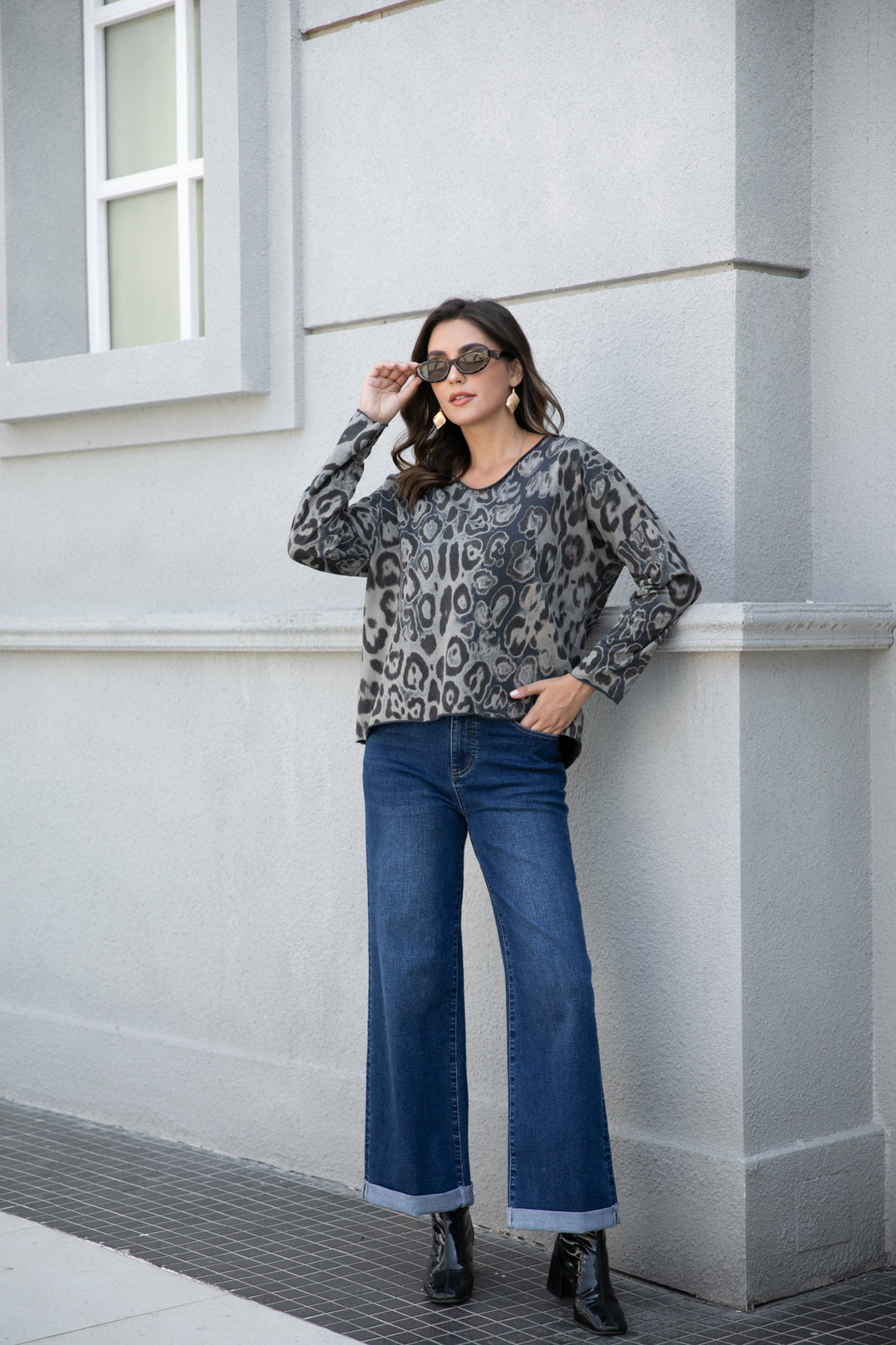 Giselle's Animal Sweater