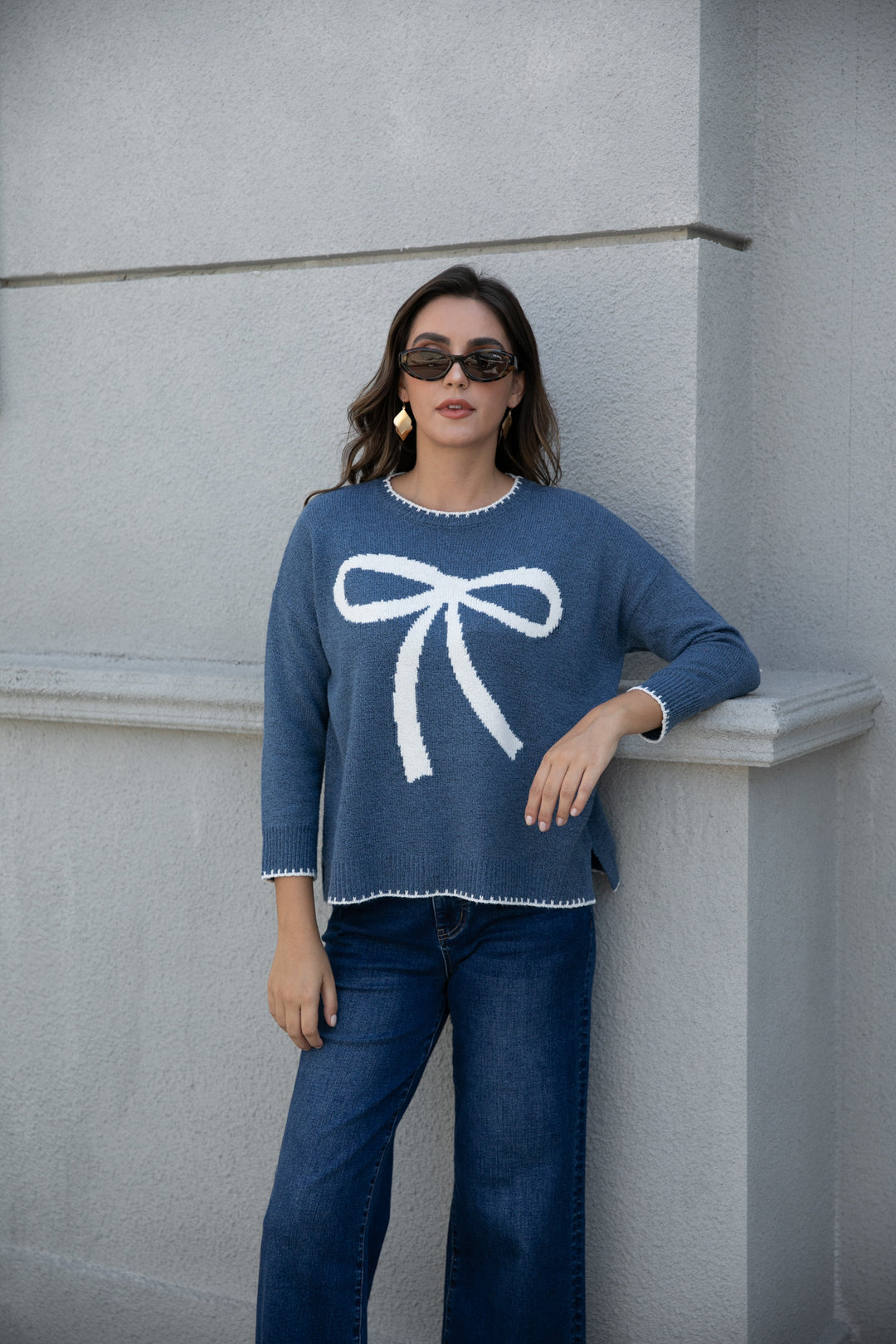 Ivy's Bow Sweater