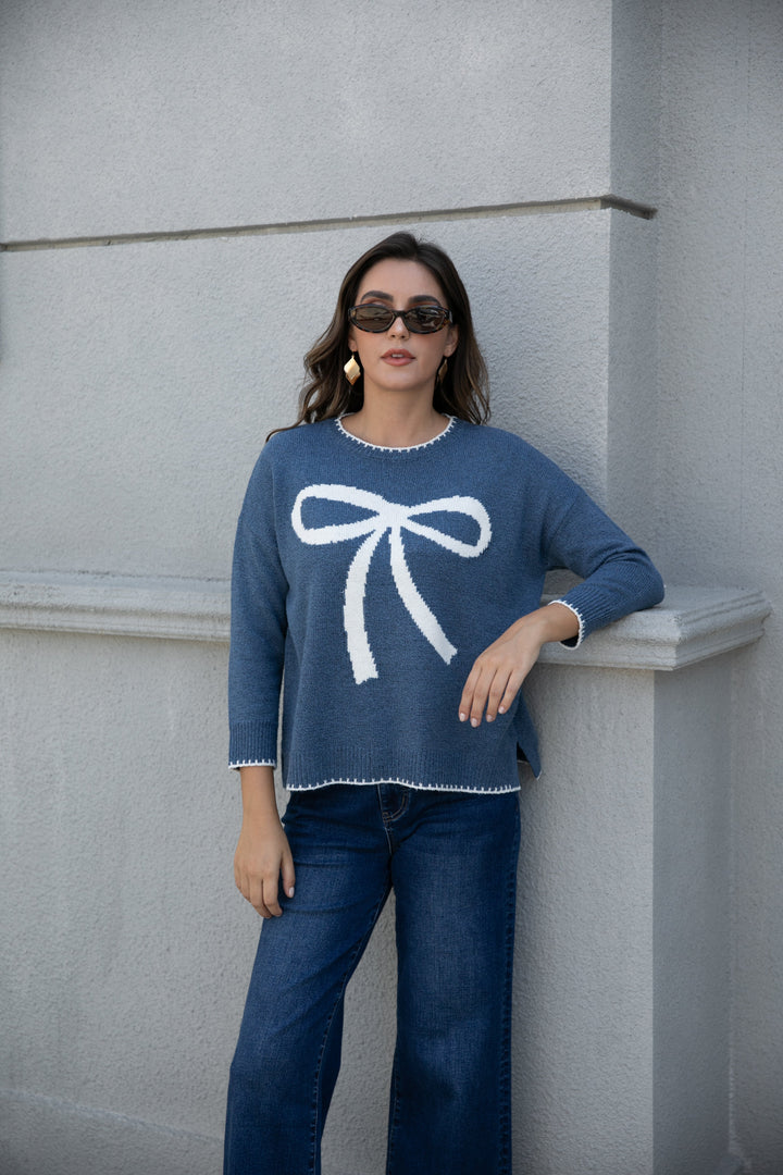 Ivy's Bow Sweater