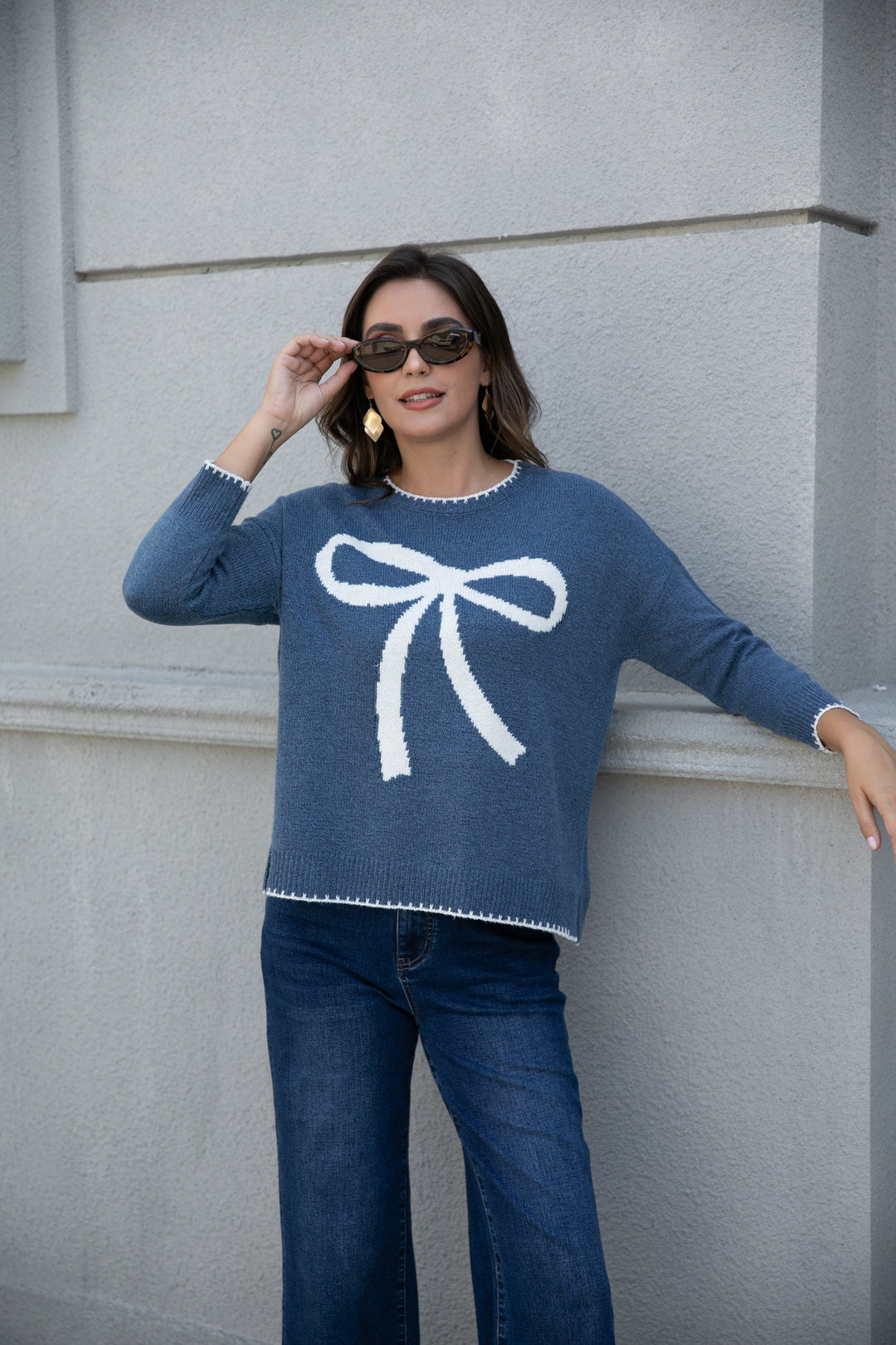 Ivy's Bow Sweater