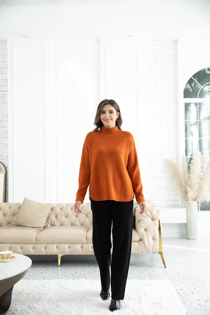 Rebecca's Ribbed Turtleneck