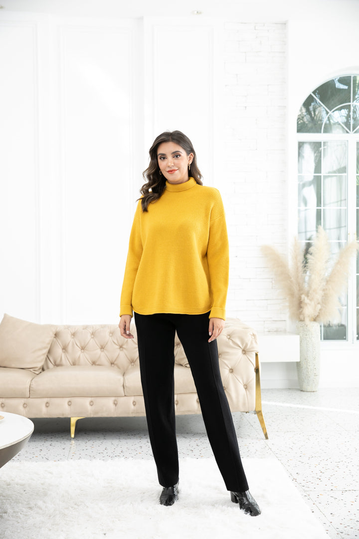 Rebecca's Ribbed Turtleneck