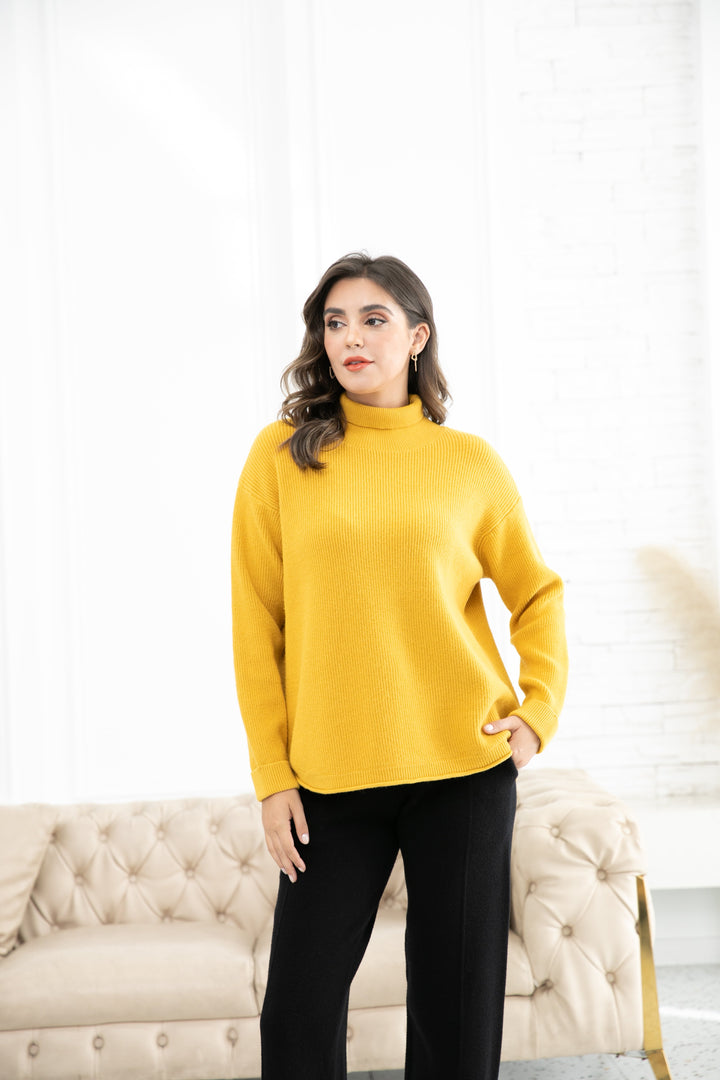 Rebecca's Ribbed Turtleneck