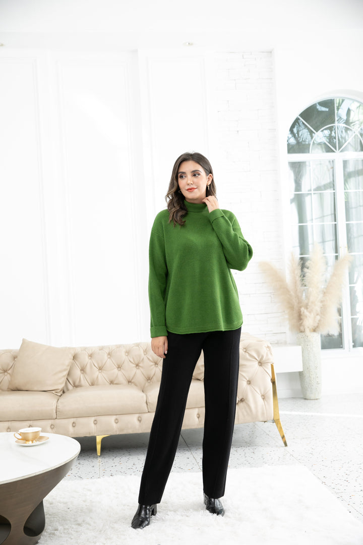 Rebecca's Ribbed Turtleneck