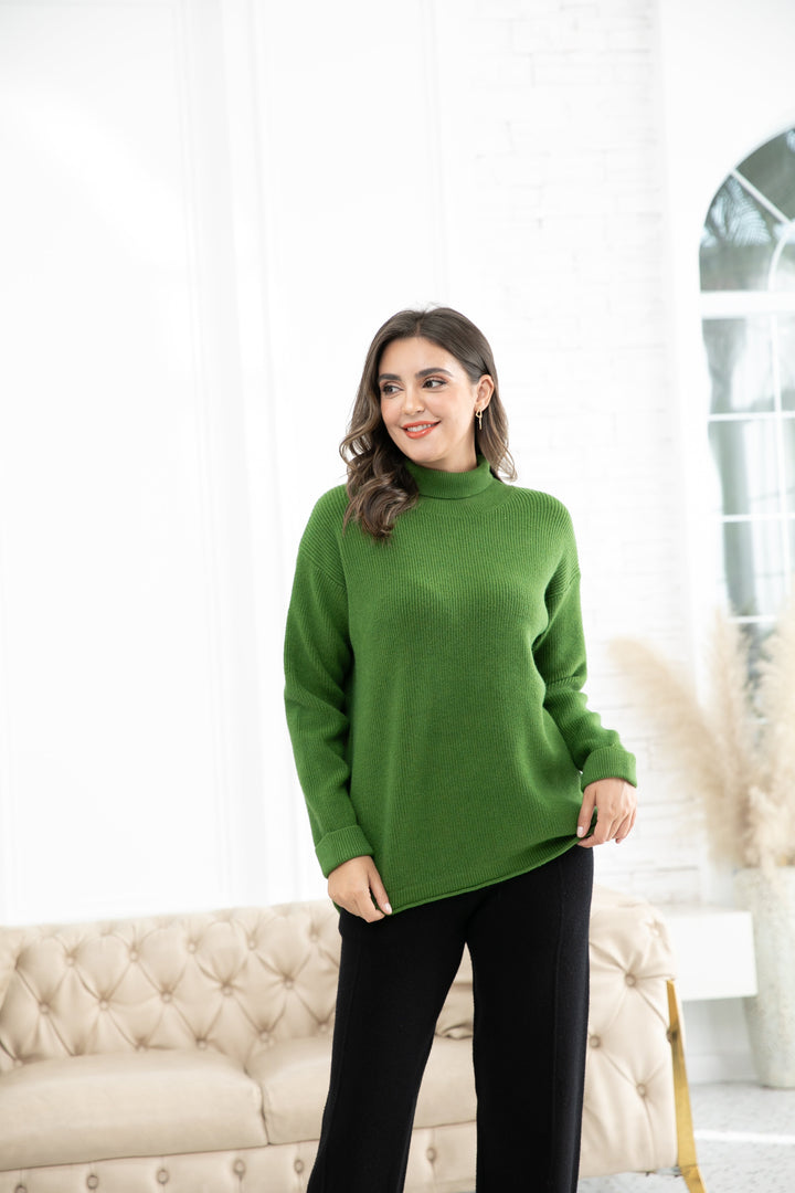 Rebecca's Ribbed Turtleneck