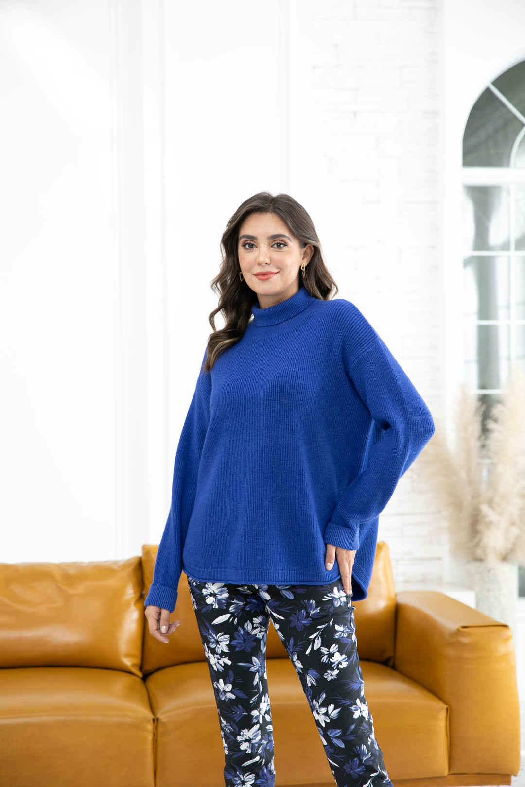 Rebecca's Ribbed Turtleneck