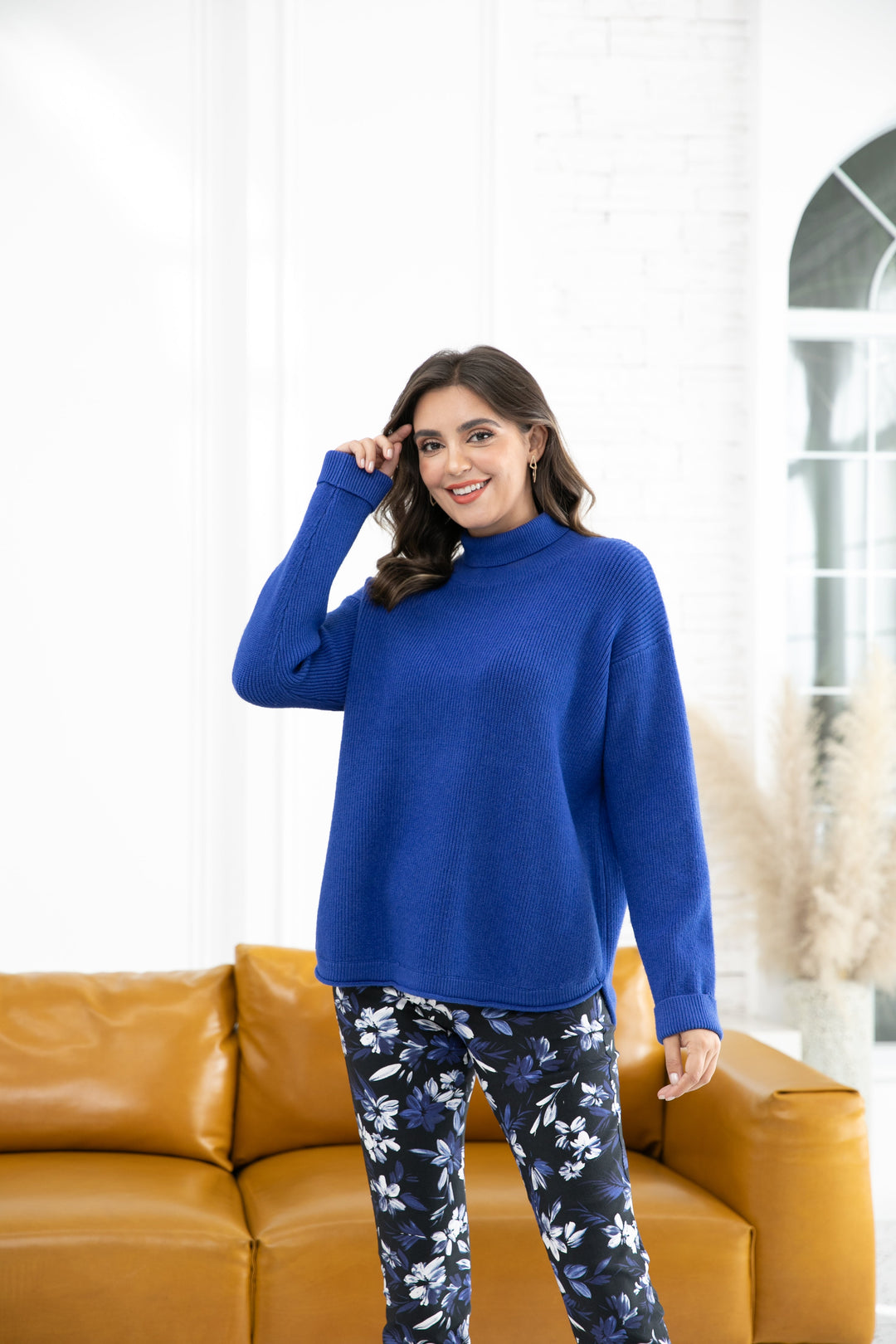 Rebecca's Ribbed Turtleneck