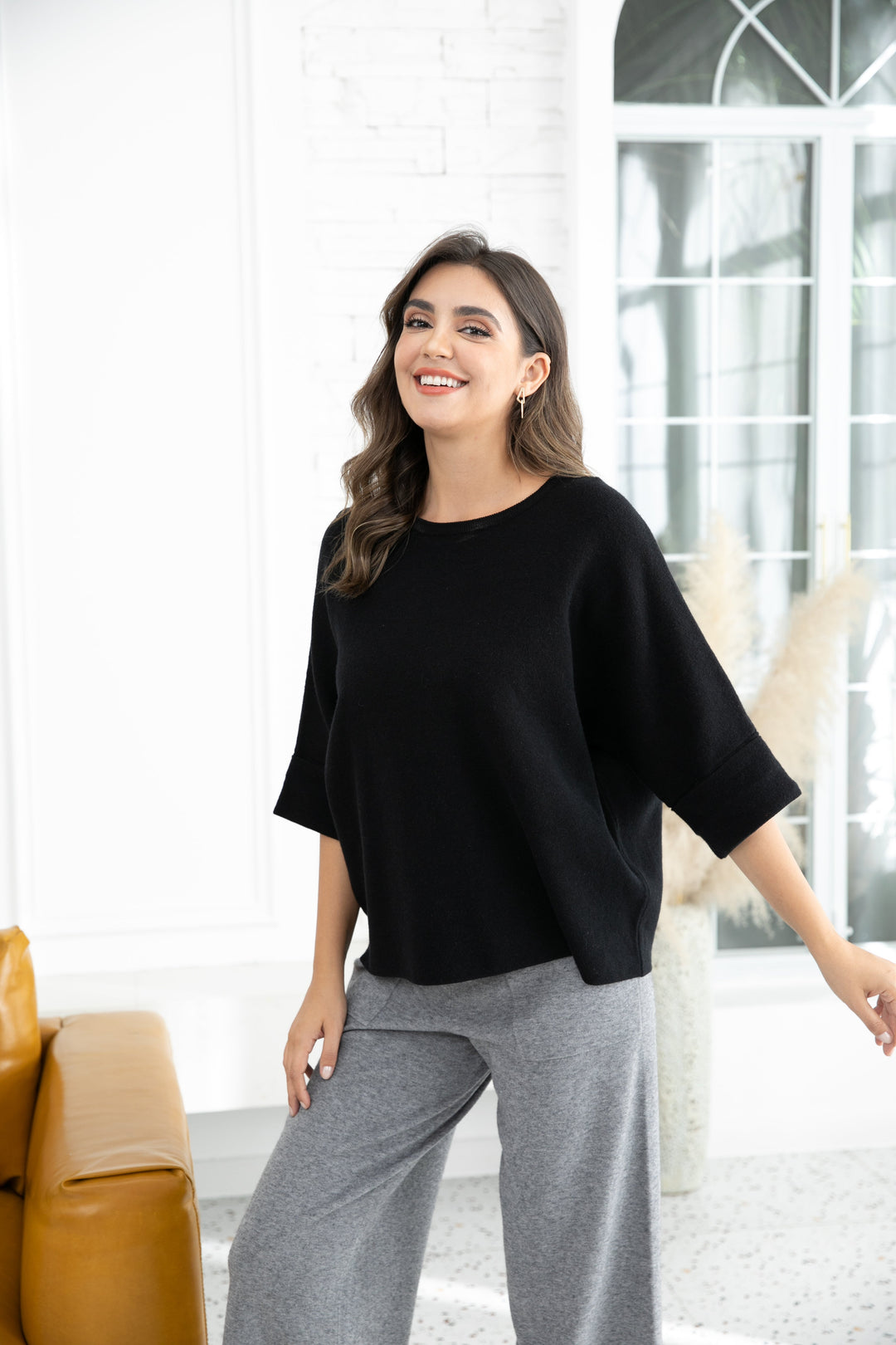 Kiona's Elbow Cuff Sweater