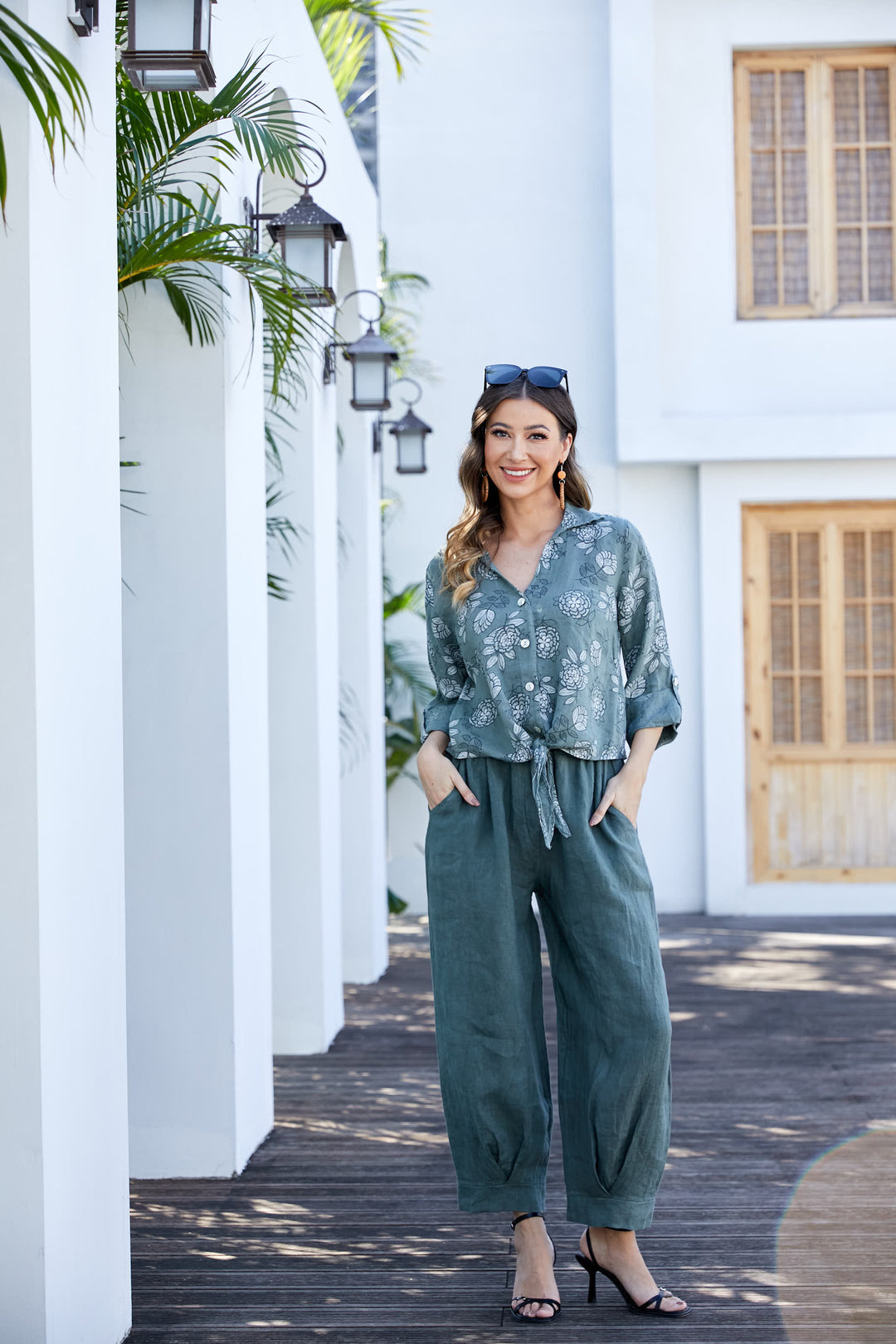 Elettra's Linen Pants