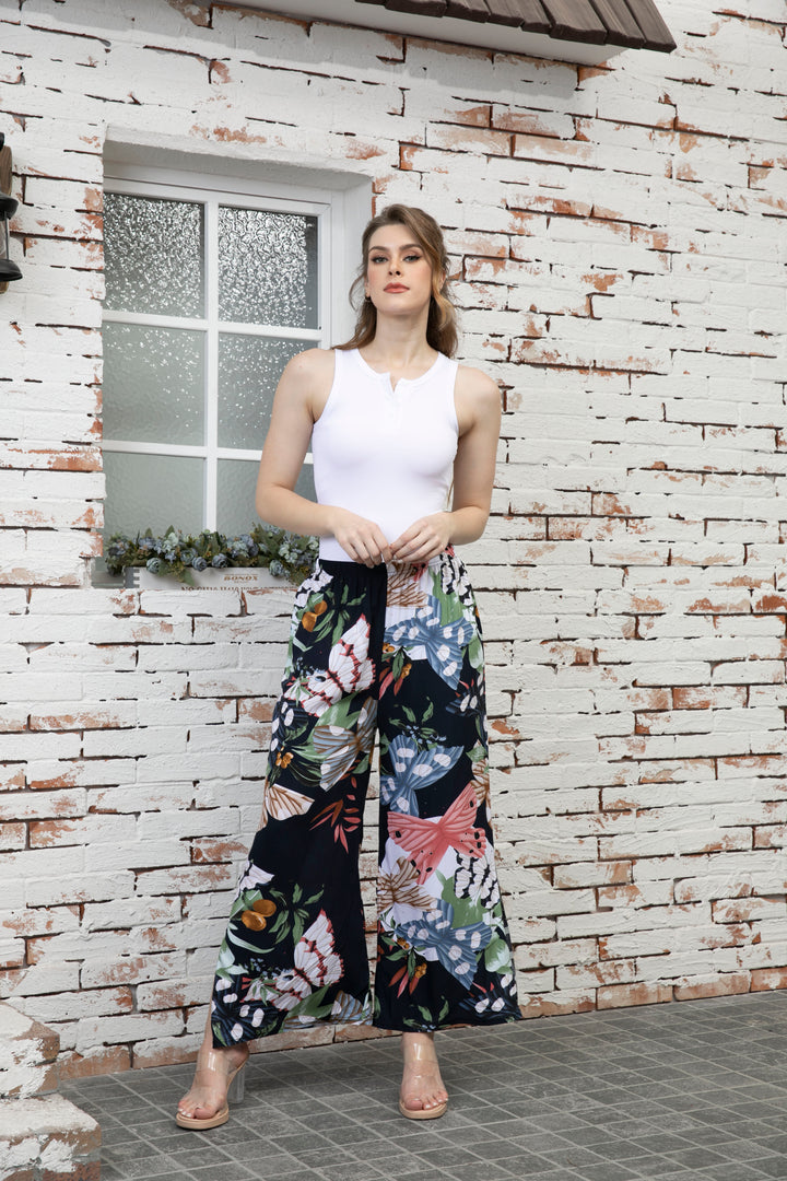 Graphic Printed Pants