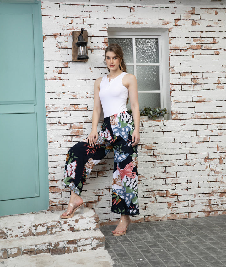 Graphic Printed Pants