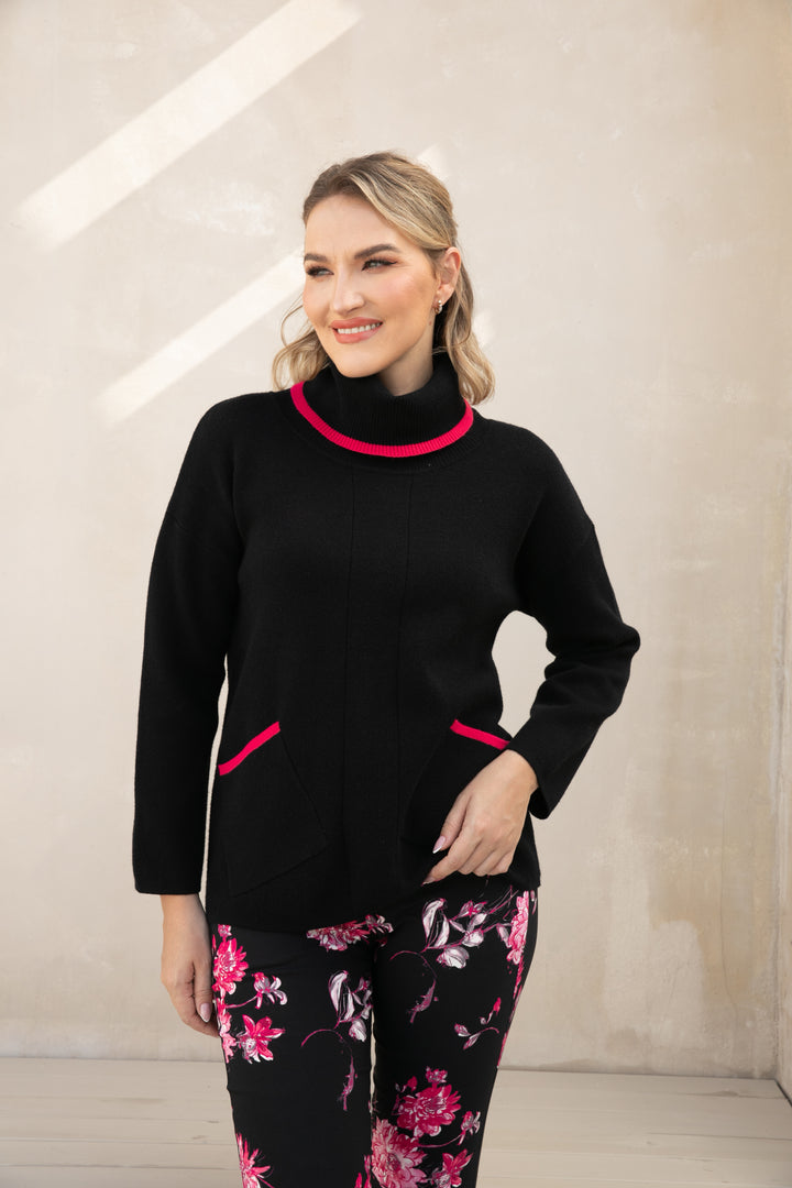 Hannah Turtle Neck Sweater