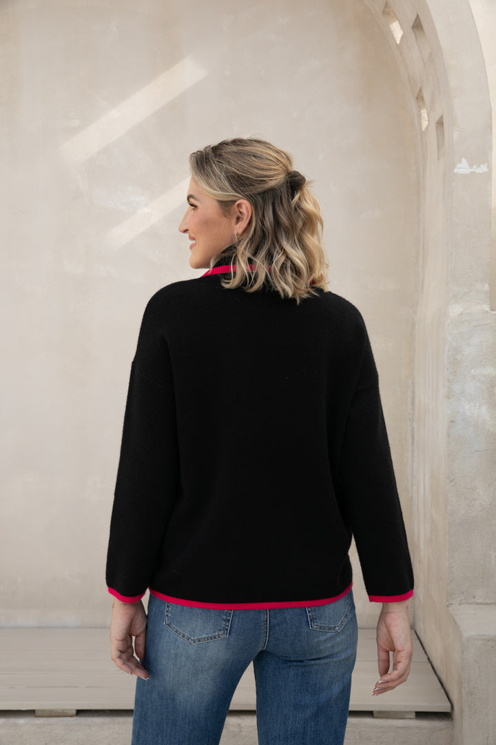 Rosevine Elegance Turtleneck