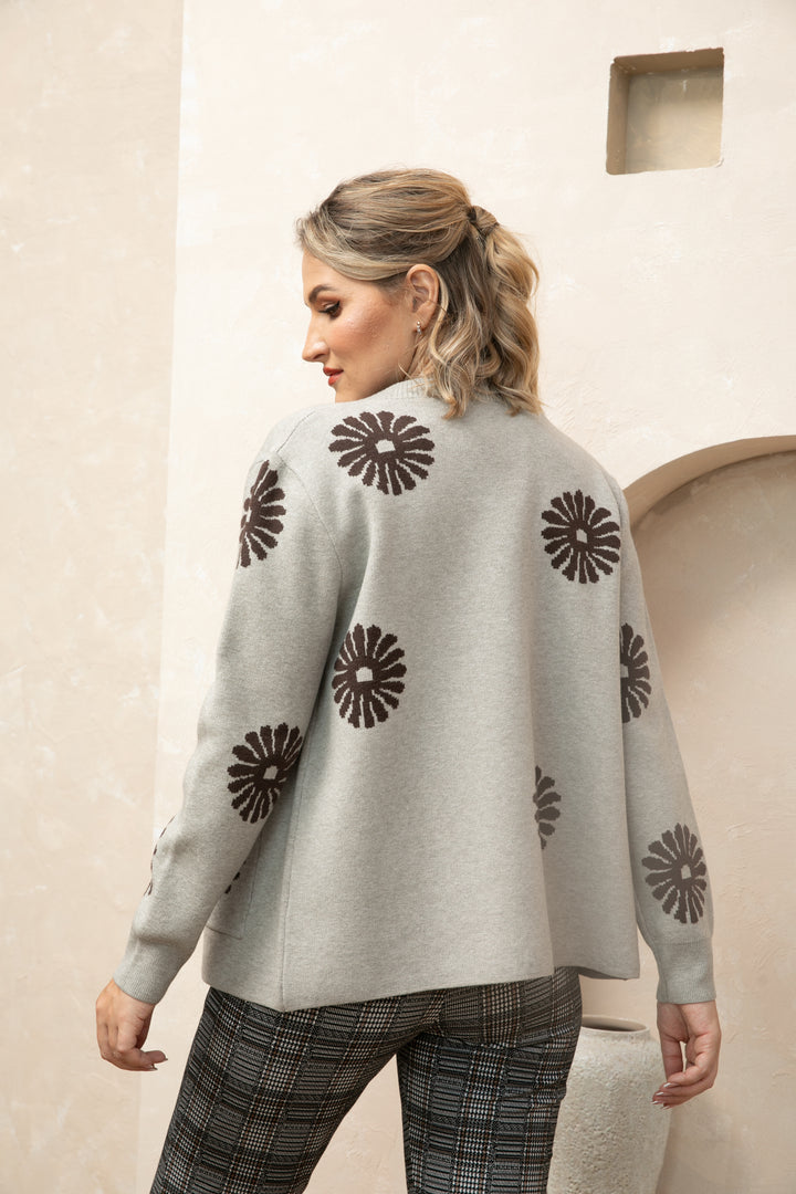 Blooming Petals Cardigan